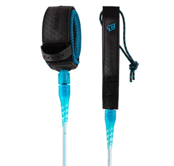 CREATURES 6' LEASH RELIANCE LITE BLACK CYAN BLACK