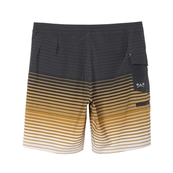 DARK SEAS DEEP WATER BOARDSHORT 20" BLACK TOBACCO