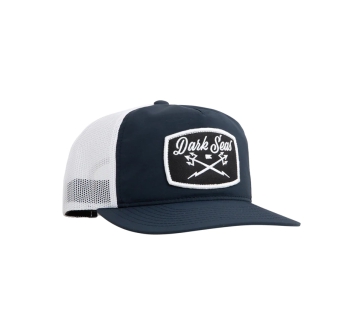 DARK SEAS DOCKER HAT NAVY WHITE