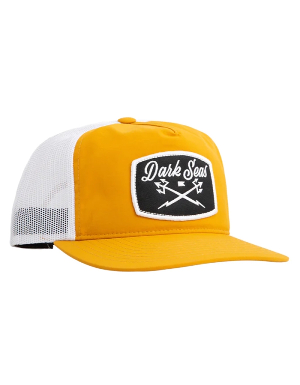 DARK SEAS DOCKER HAT GOLD WHITE