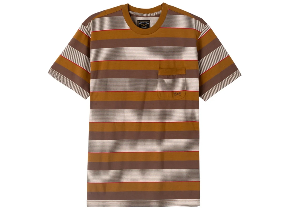 DARK SEAS FAIRFIELD T-SHIRT TAUPE GOLD