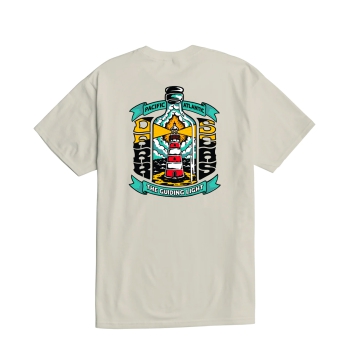 DARK SEAS GUIDING LIGHT STOCK T-SHIRT CREAM