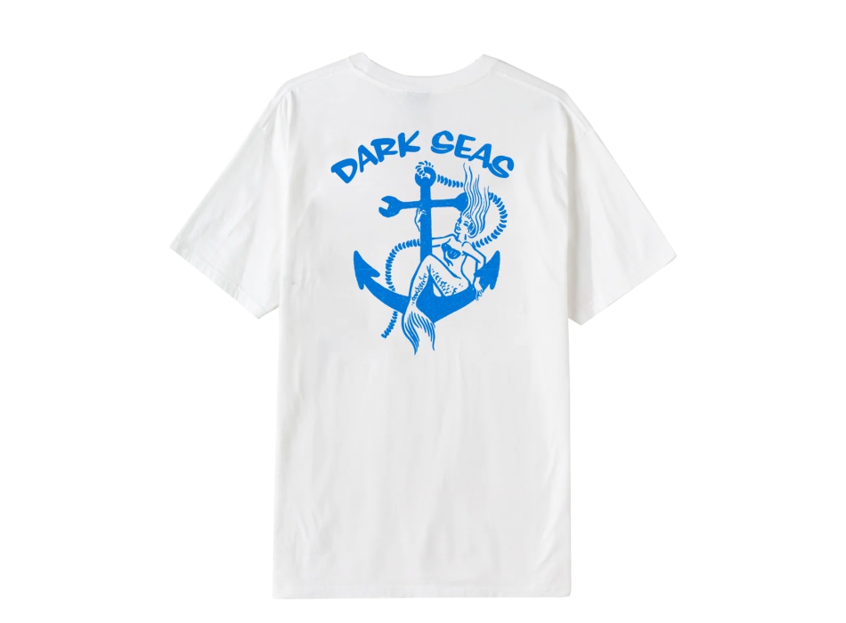 DARK SEAS JOYRIDE BASIC POCKET T-SHIRT WHITE