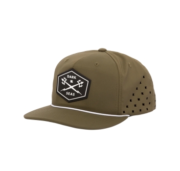 DARK SEAS PROG TECH HAT OLIVE