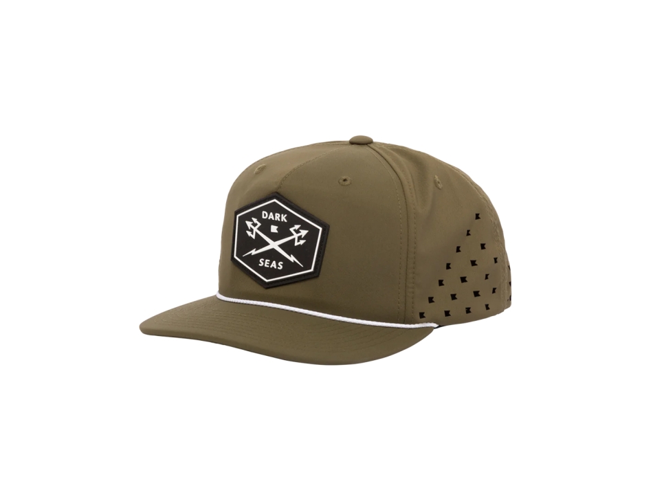 DARK SEAS PROG TECH HAT OLIVE