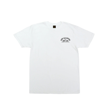 DARK SEAS STATION STOCK TEE WHITE