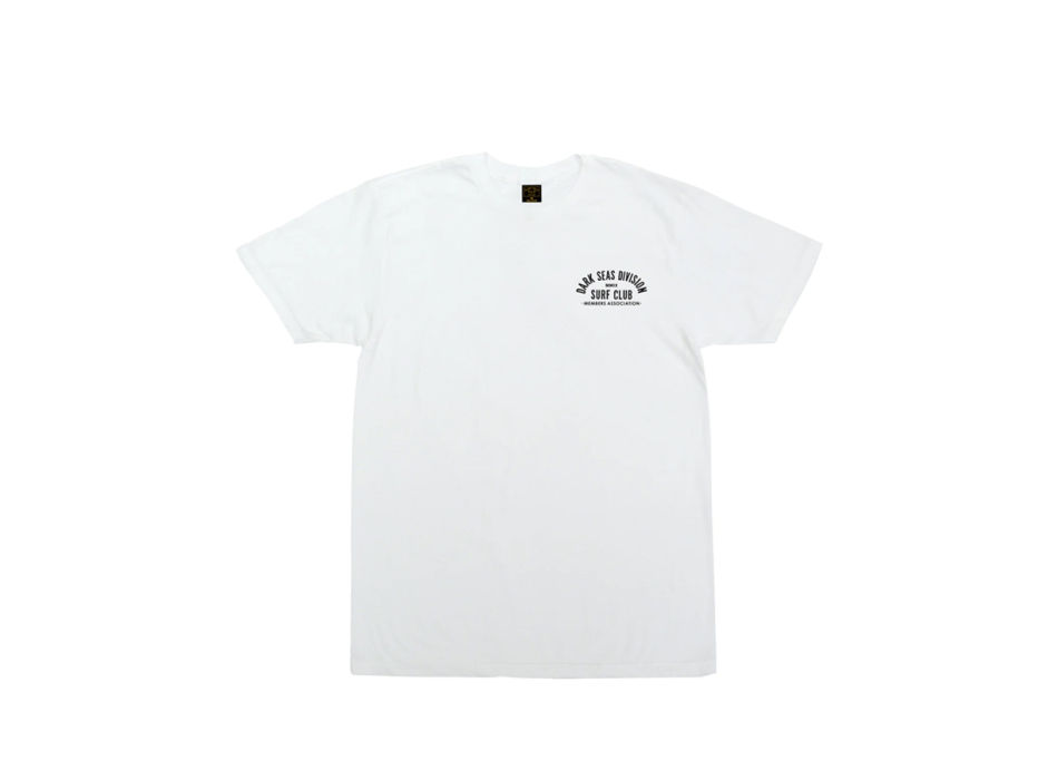 DARK SEAS STATION STOCK TEE WHITE