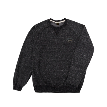 DARK SEAS TRAVERSE RALGAN CREW HEATHER BLACK