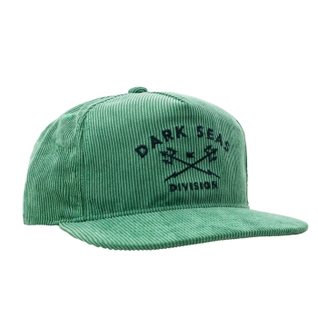 DARK SEAS TRIDENTS CORDUROY HAT GREEN