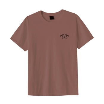 DARK SEAS WANTED PIGMENT T-SHIRT DEEP TAUPE