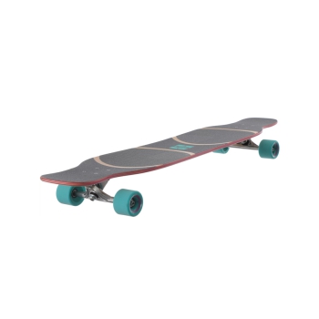 DUSTERS WANDERLUST TEAL PURPLE 47" LONGBOARD DANCE