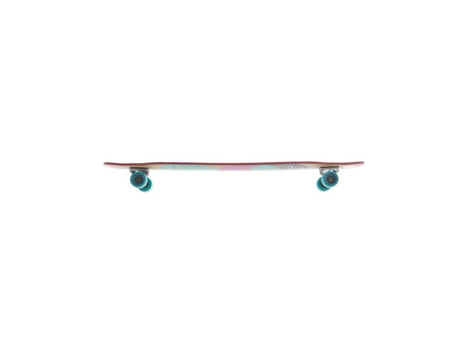 DUSTERS WANDERLUST TEAL PURPLE 47" LONGBOARD DANCE