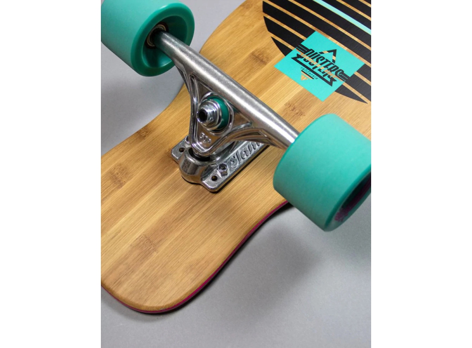 DUSTERS WANDERLUST TEAL PURPLE 47" LONGBOARD DANCE