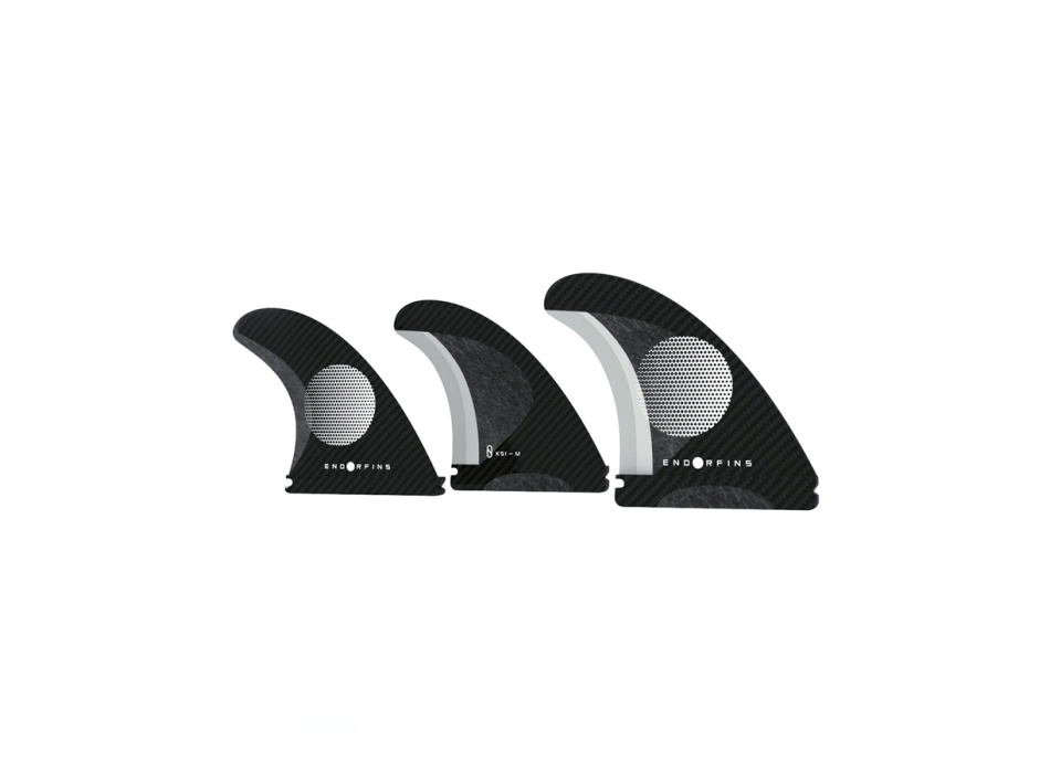 ENDORFINS PINNE KS1 3 FIN SET SINGLE TAB MEDIUM