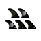 ENDORFINS PINNE KS1 5 FIN SET SINGLE TAB MEDIUM CAMO