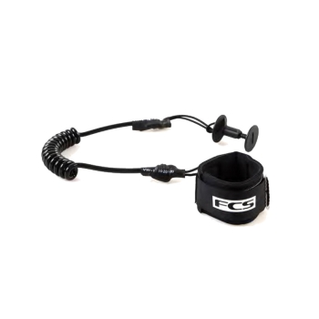FCS BODYBOARD CLASSIC LEASH WRIST LEASH BLACK