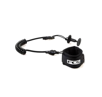 FCS BODYBOARD CLASSIC LEASH WRIST LEASH BLACK