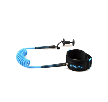 FCS BODYBOARD LEASH WRIST LEASH BLACK BLUE