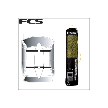 FCS D-RING SOFT RACKS SINGLE