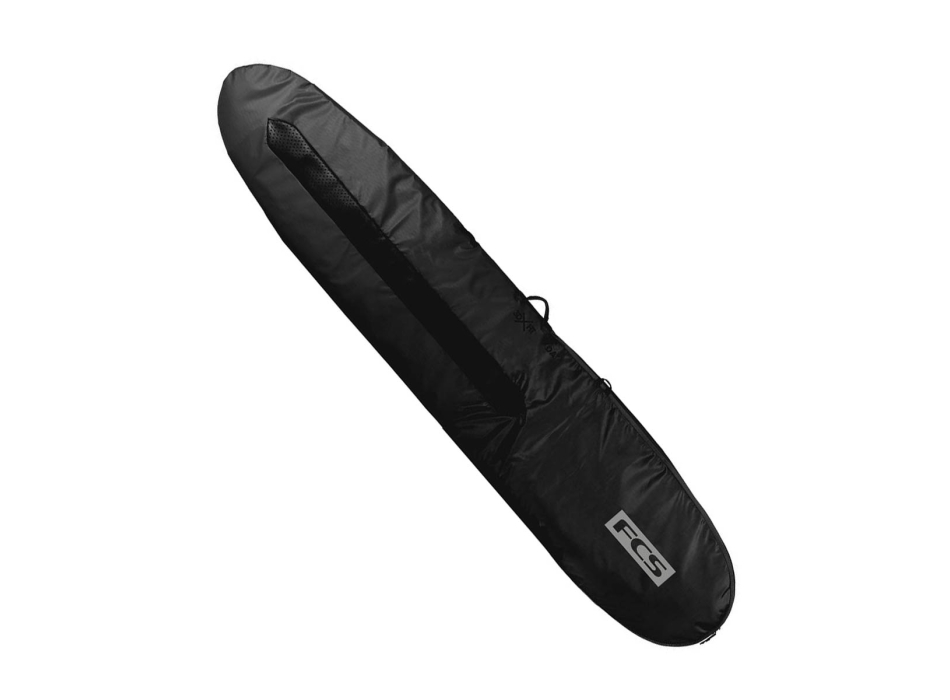 FCS DAYRUNNER 9'2" 3DXFIT BLACK LONGBOARD SINGLE COVER