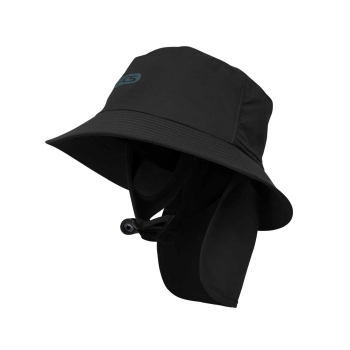 FCS ESSENTIAL SURF BUCKET HAT BLACK