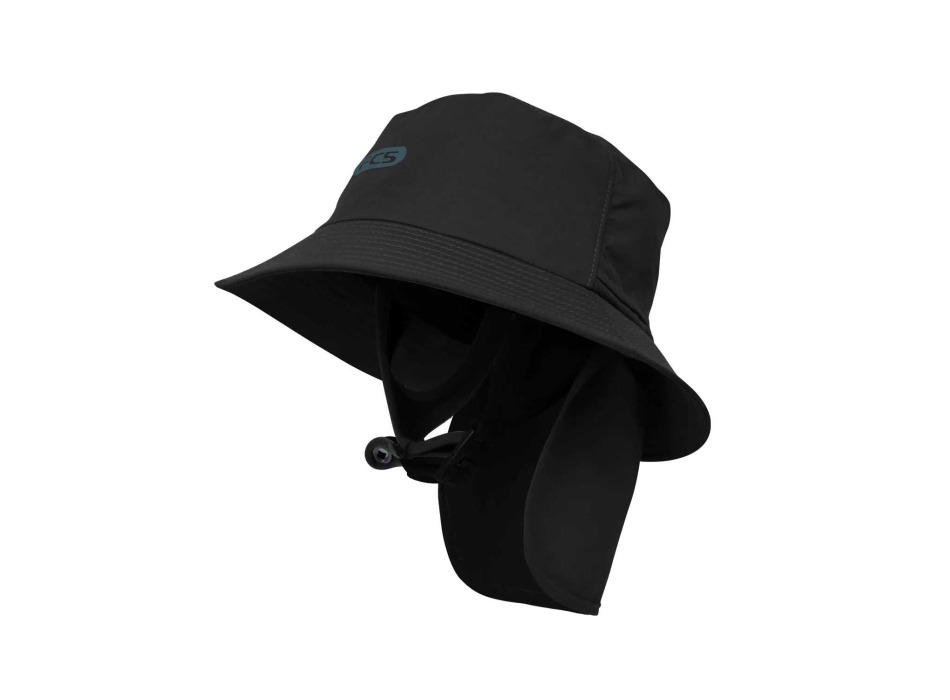 FCS ESSENTIAL SURF BUCKET HAT BLACK