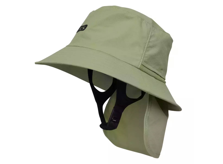 FCS ESSENTIAL SURF BUCKET HAT TIDAL TEAL 