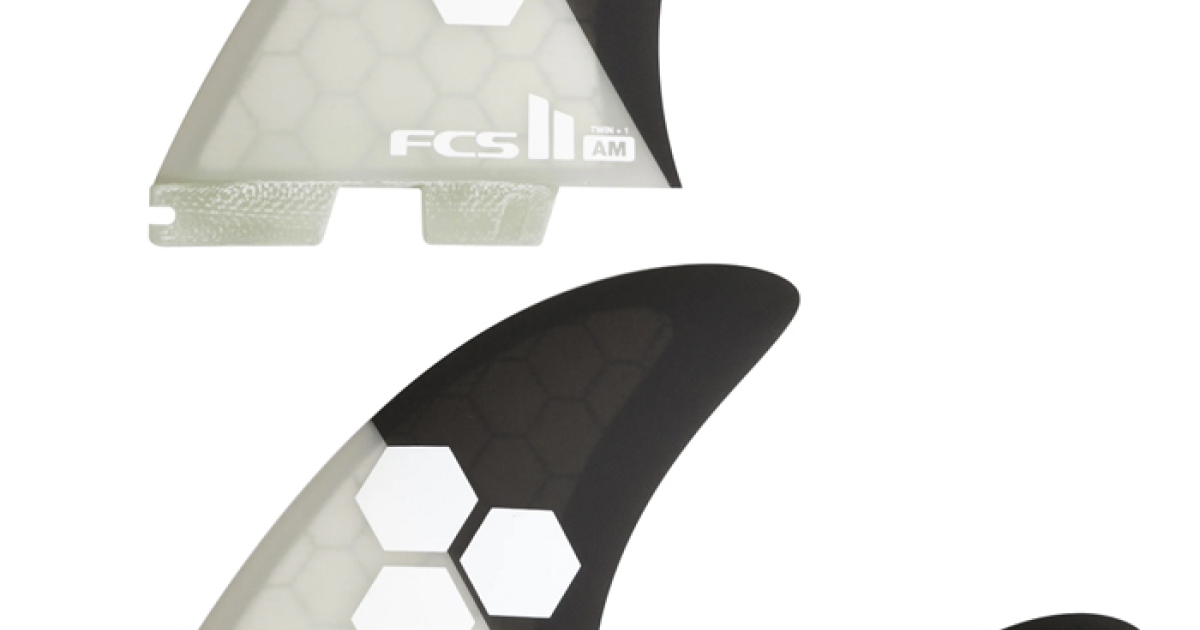 FCS II Al Merrick Aircore Twin + Stabiliser Fin - Buy online  Surfcornerstore.com