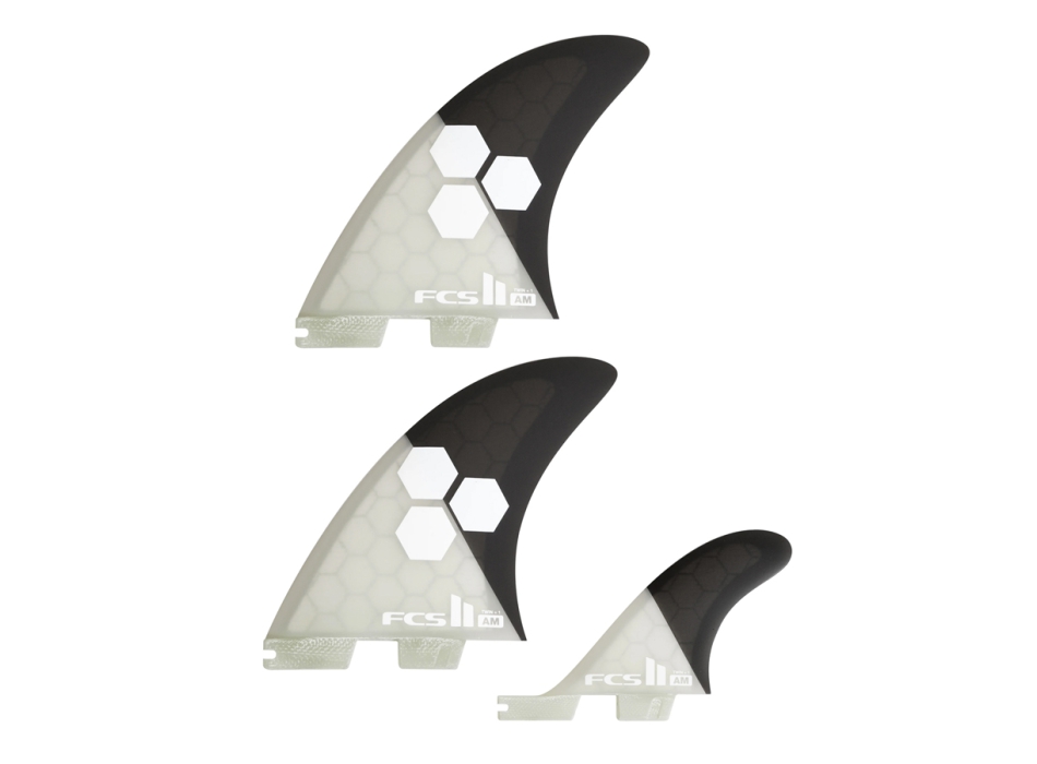 FCS II AL MERRICK TWIN + STABILISER FINS