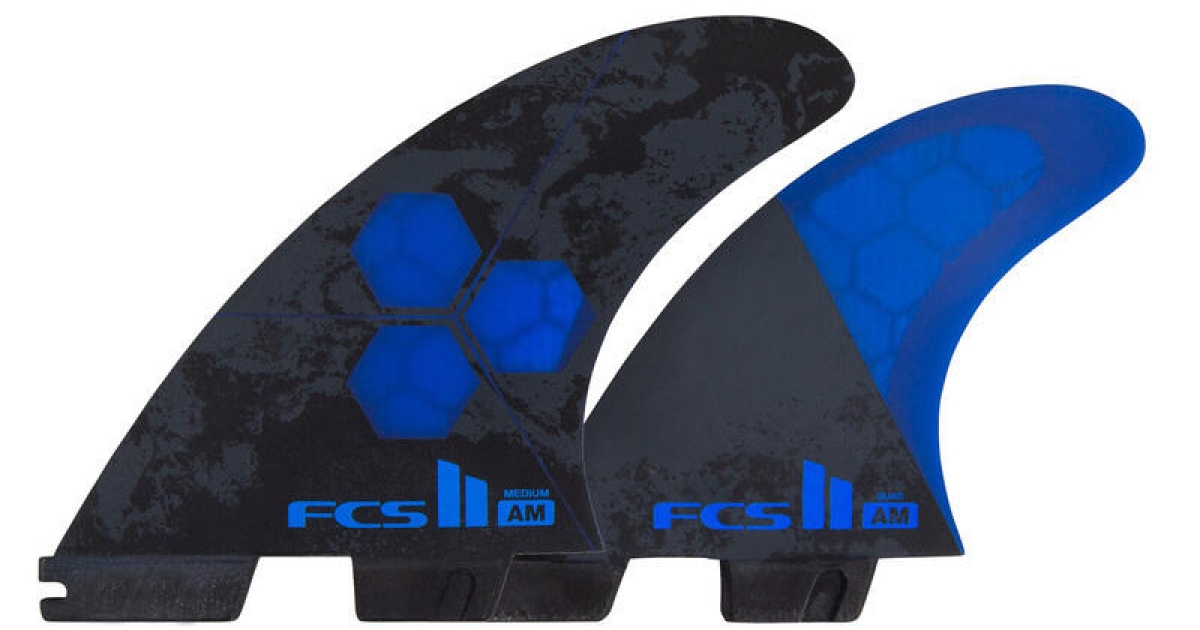 FCS II Shaper Series AM PC Tri Quad Fin set - Buy online