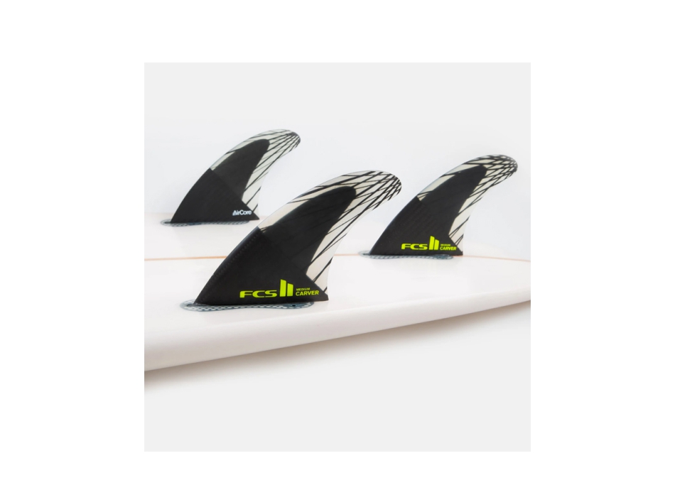 FCS II CARVER PC CARBON TRI FINS