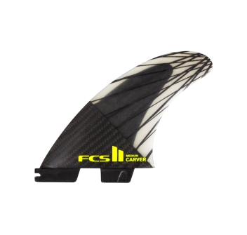 FCS II CARVER PC CARBON TRI FINS