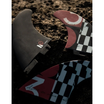 FCS II DEUS TRI PC LARGE FINS