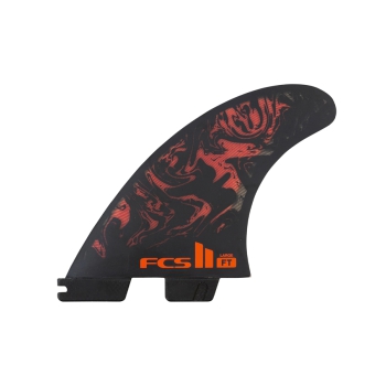 FCS II FILIPE TOLEDO TRI FIN SET BLACK RED