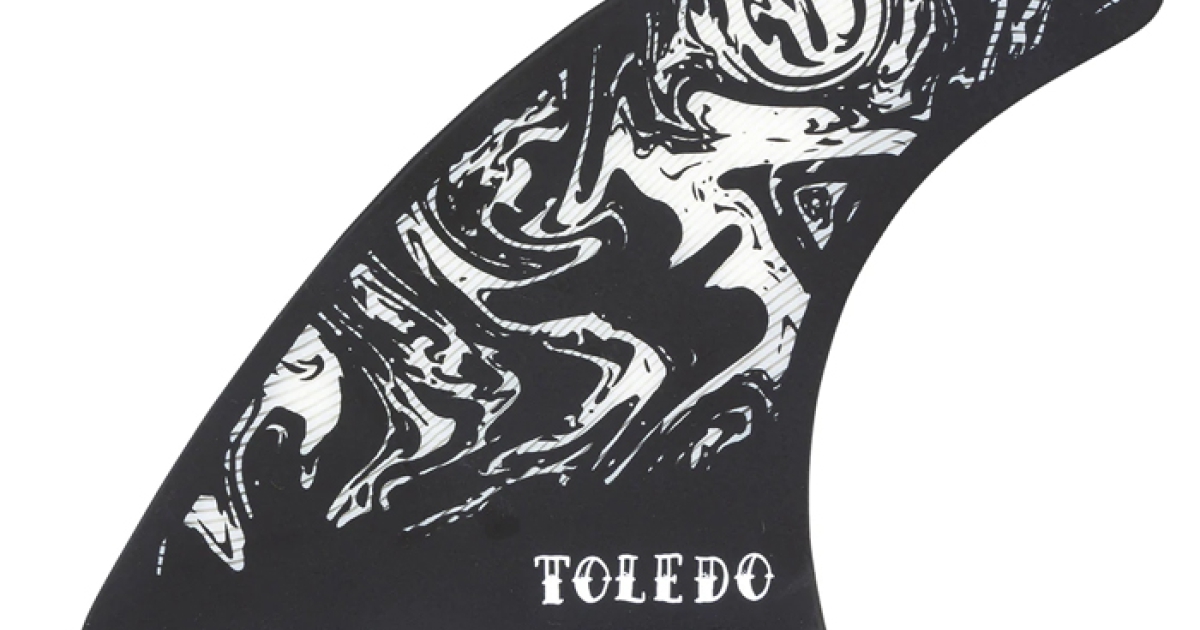 Pinne FCSII Filipe Toledo Tri Fin set Performance Glass series