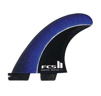 FCS II GABIELE MEDINA PC CARBON TRI FIN SET BLUE
