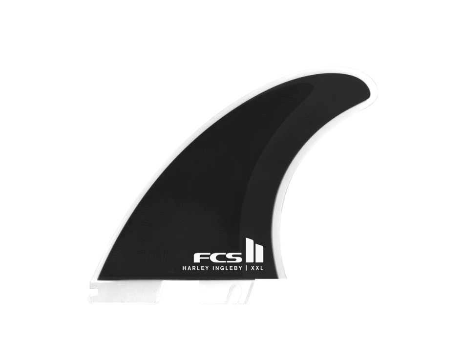 FCS II HARLEY LONGBOARD TRI FIN SET BLACK