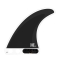 FCS II HARLEY LONGBOARD TRI FIN SET BLACK