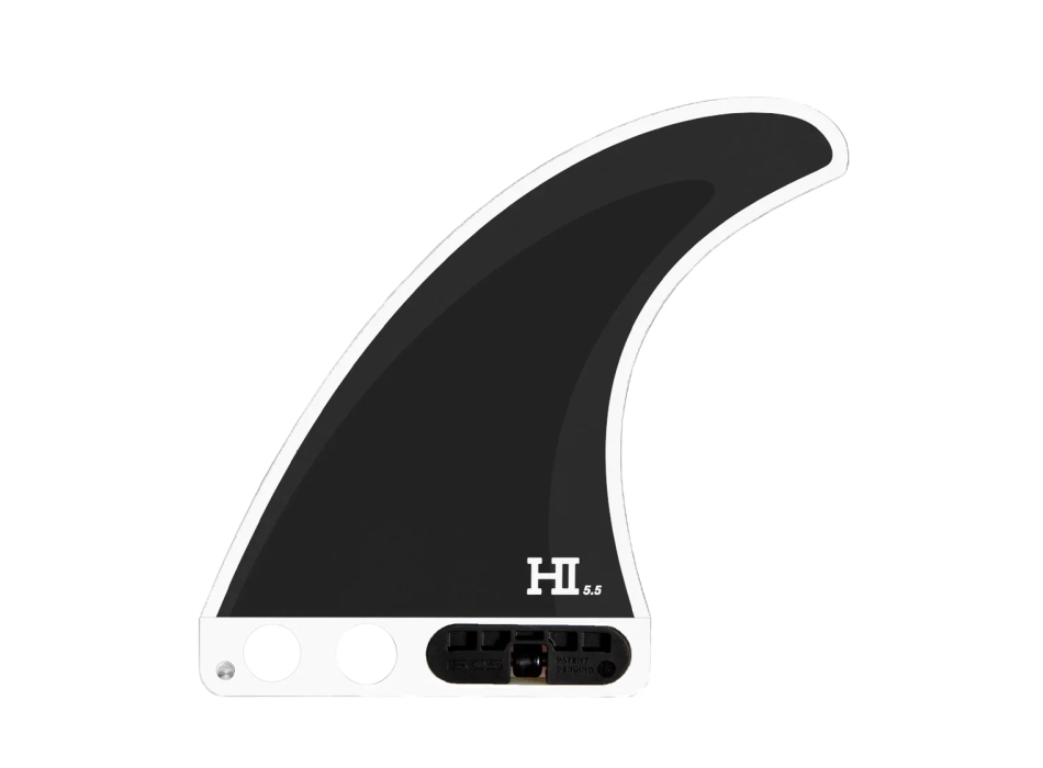 FCS II HARLEY LONGBOARD TRI FIN SET BLACK