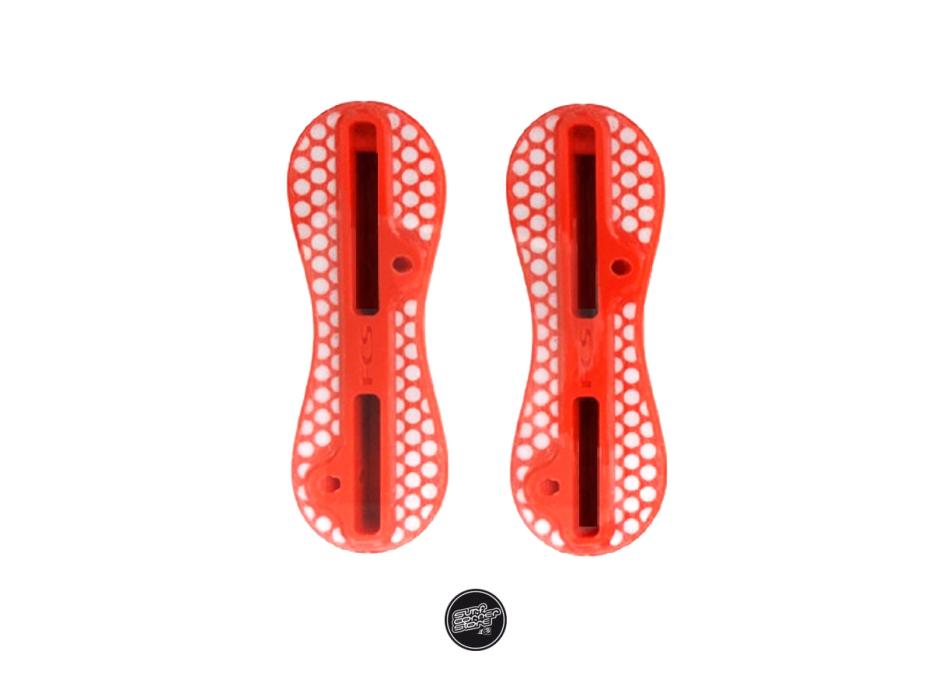 FCS II PRODUCTION KIT PLUG SET SIDE FINS 5° ORANGE