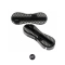 FCS II PRODUCTION KIT PLUG SET SIDE FINS 9° BLACK
