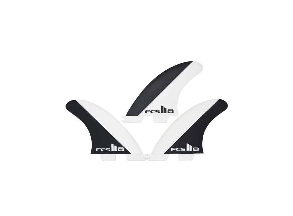 FCS II MICK FANNING PC CARBON TRI FIN SET