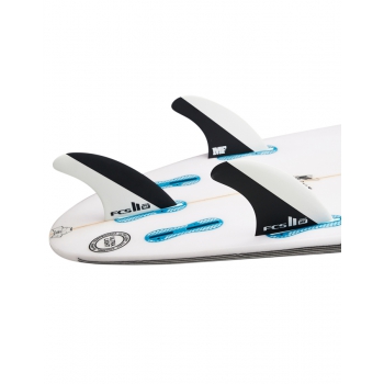 FCS II MICK FANNING PC CARBON TRI FIN SET