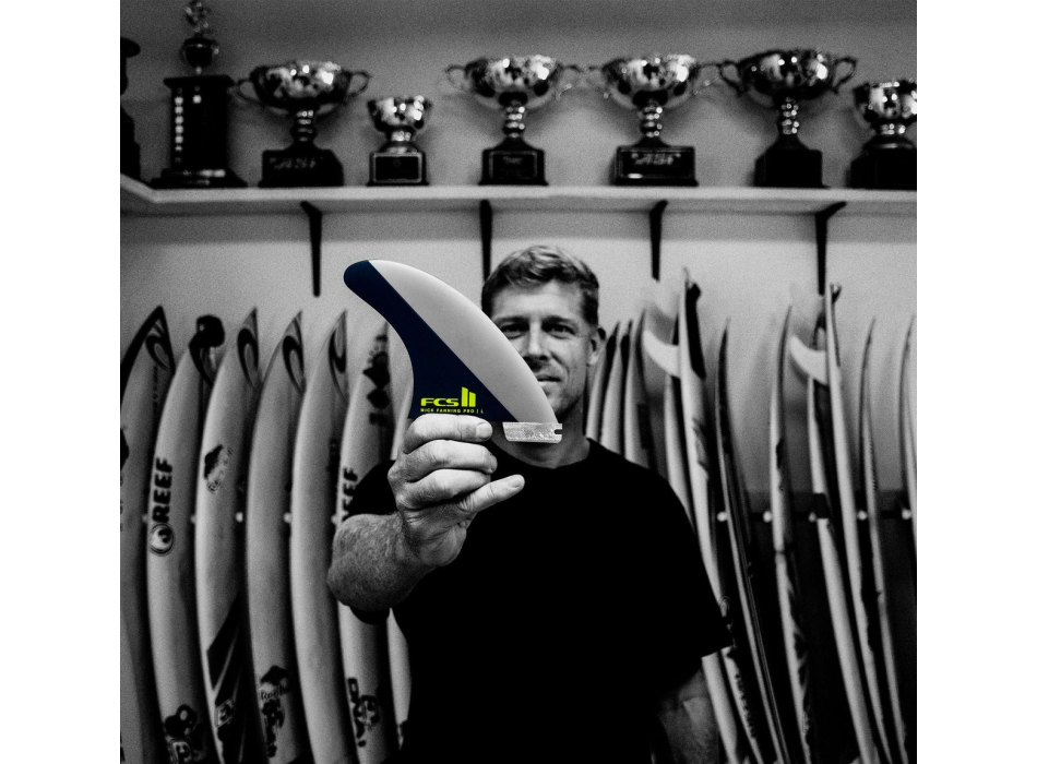 FCS II MICK FANNING PG PRO TRI FIN SET BLACK ACID