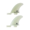 FCS II MID SIDE BYTE 3.6" PG FIN SET CLEAR