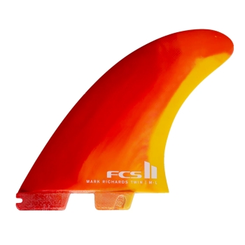 FCS II MR MARK RICHARDS PC TWIN FIN SET 2+1 CYBER LIME BLACK