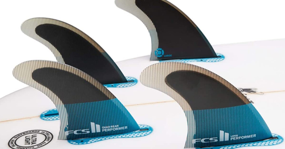 Fcs ii performer pc online quad fin set