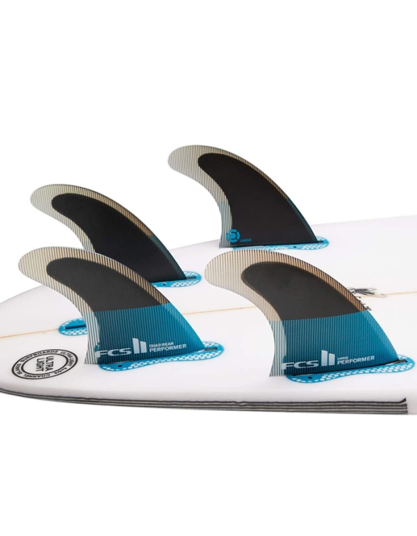 FCS II PERFORMER PC QUAD FINS　L