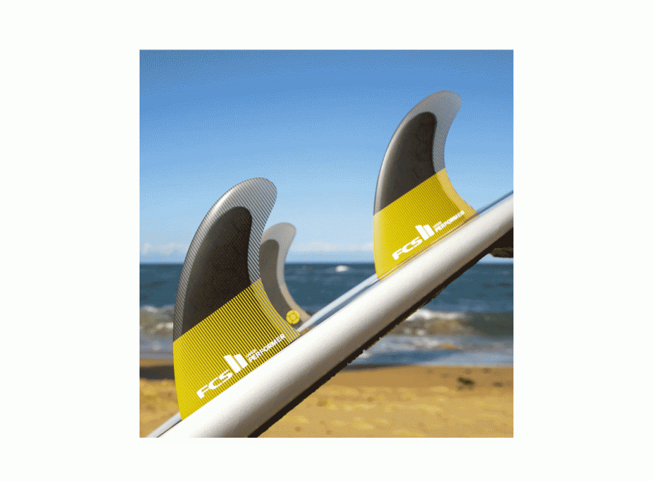FCS II PERFORMER PC TRI FIN SET MANGO