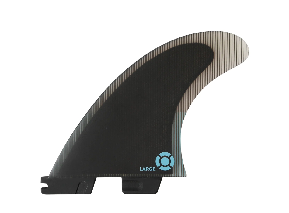 FCS II PERFORMER PC TRI FIN SET TRANQUILL BLU
